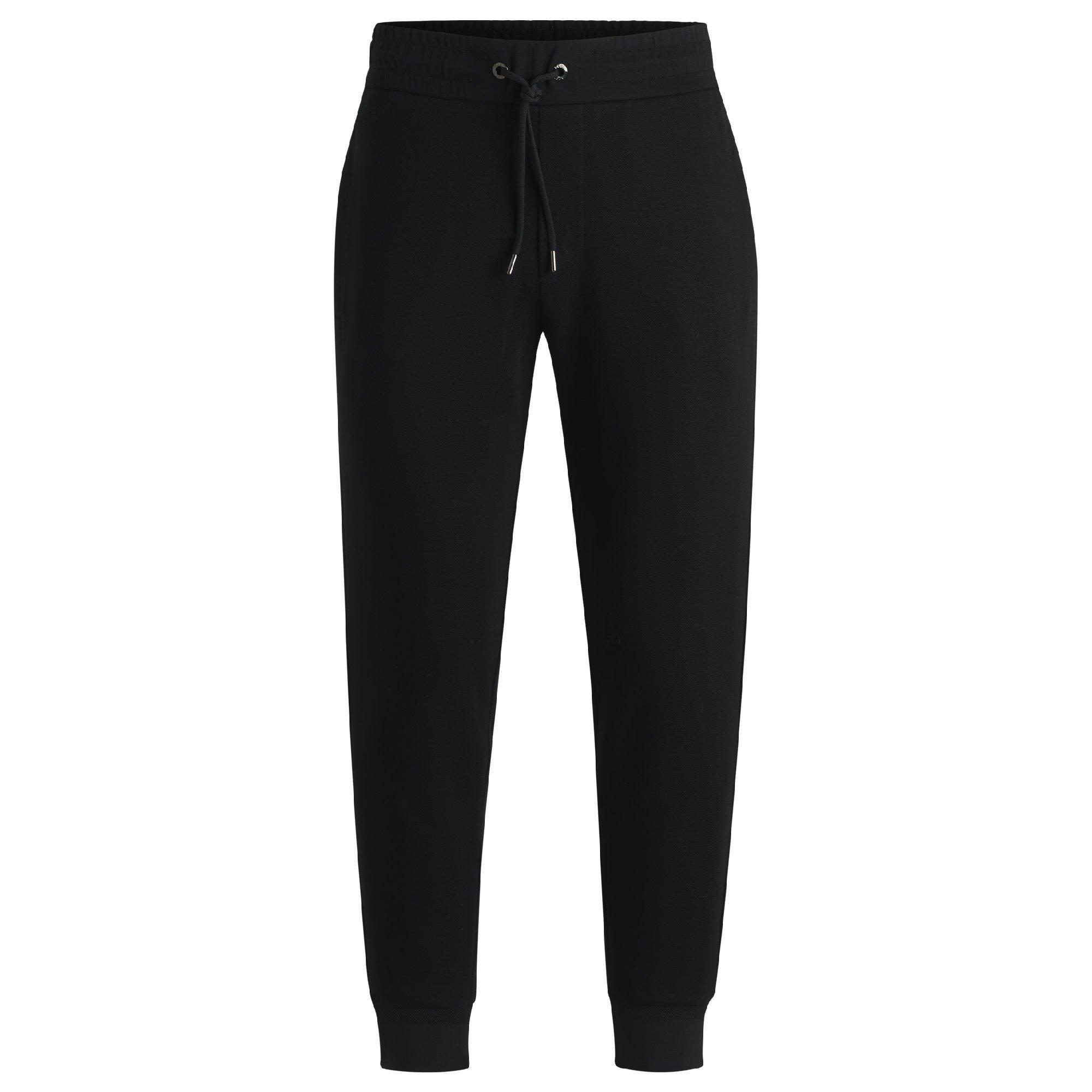 Black - Boss - H-Lamont 101 10269641 01 Knitted Top Mens - 4