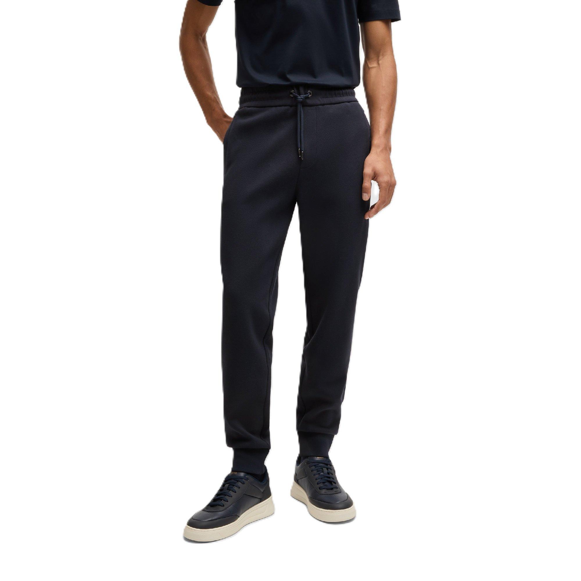 Boss Men's H Lamont Knitted Top - Dark Blue - M