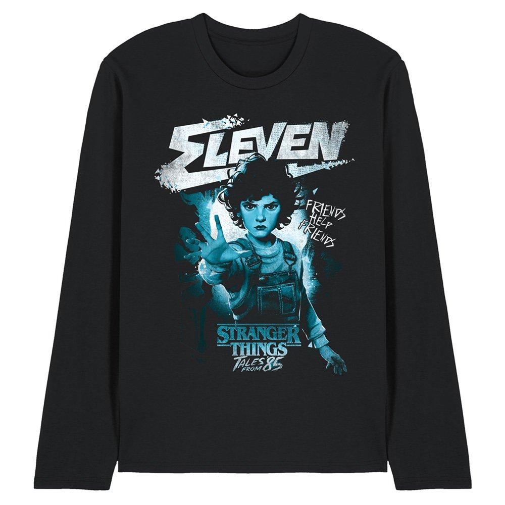 Black - Stranger Things - Stranger Things Tales From 85 Eleven Mono Long Sle - 1