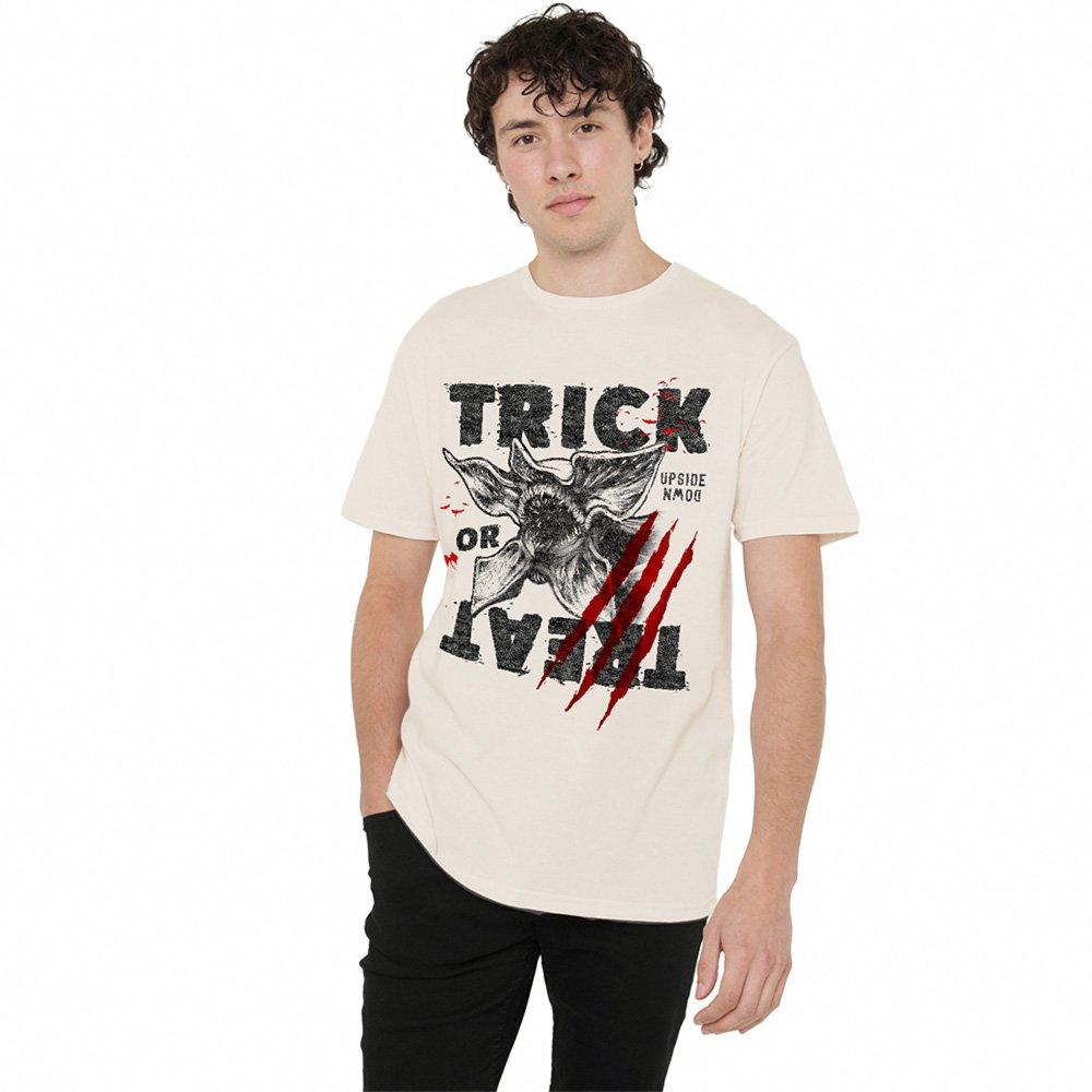 Beige - Stranger Things - Stranger Things Demogorgon Trick Or Treat Sketch T - 1