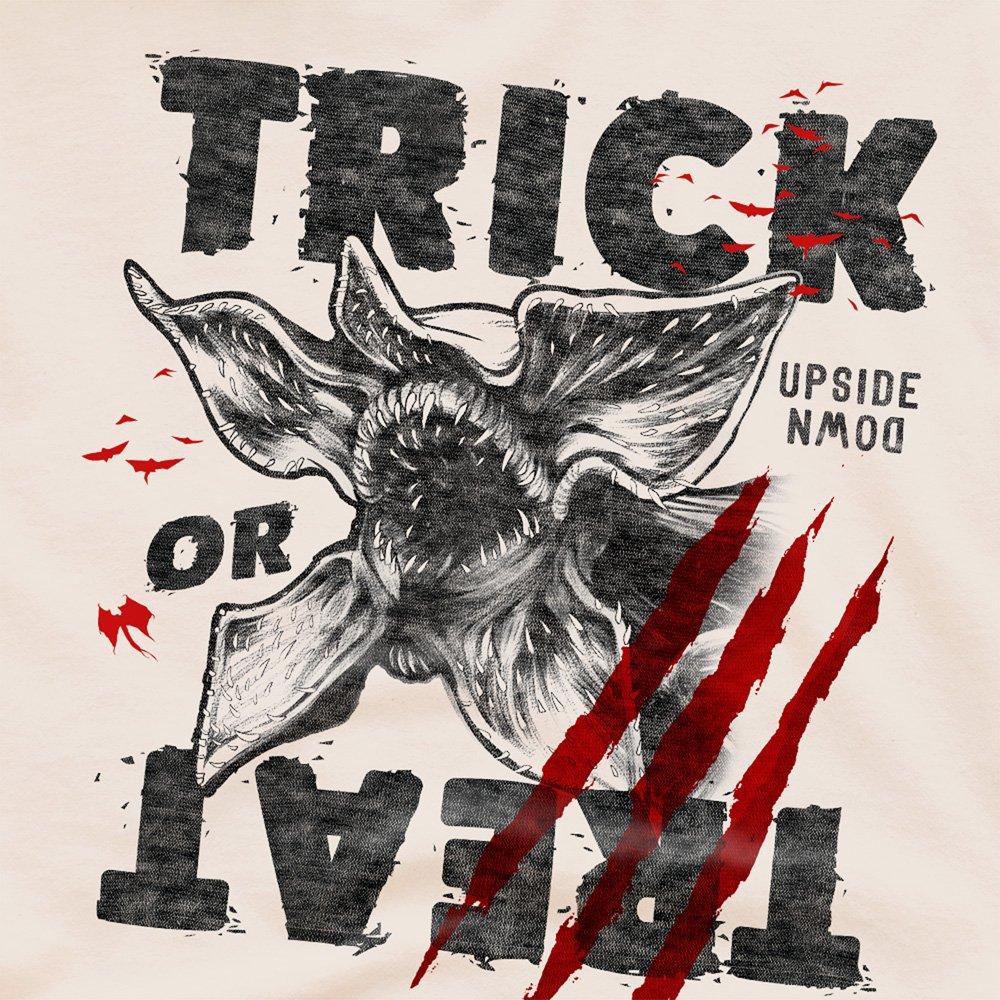 Beige - Stranger Things - Stranger Things Demogorgon Trick Or Treat Sketch T - 2