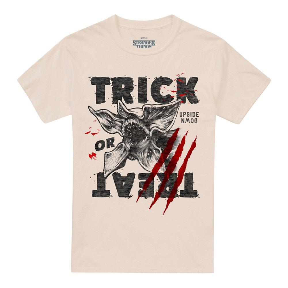 Beige - Stranger Things - Stranger Things Demogorgon Trick Or Treat Sketch T - 4
