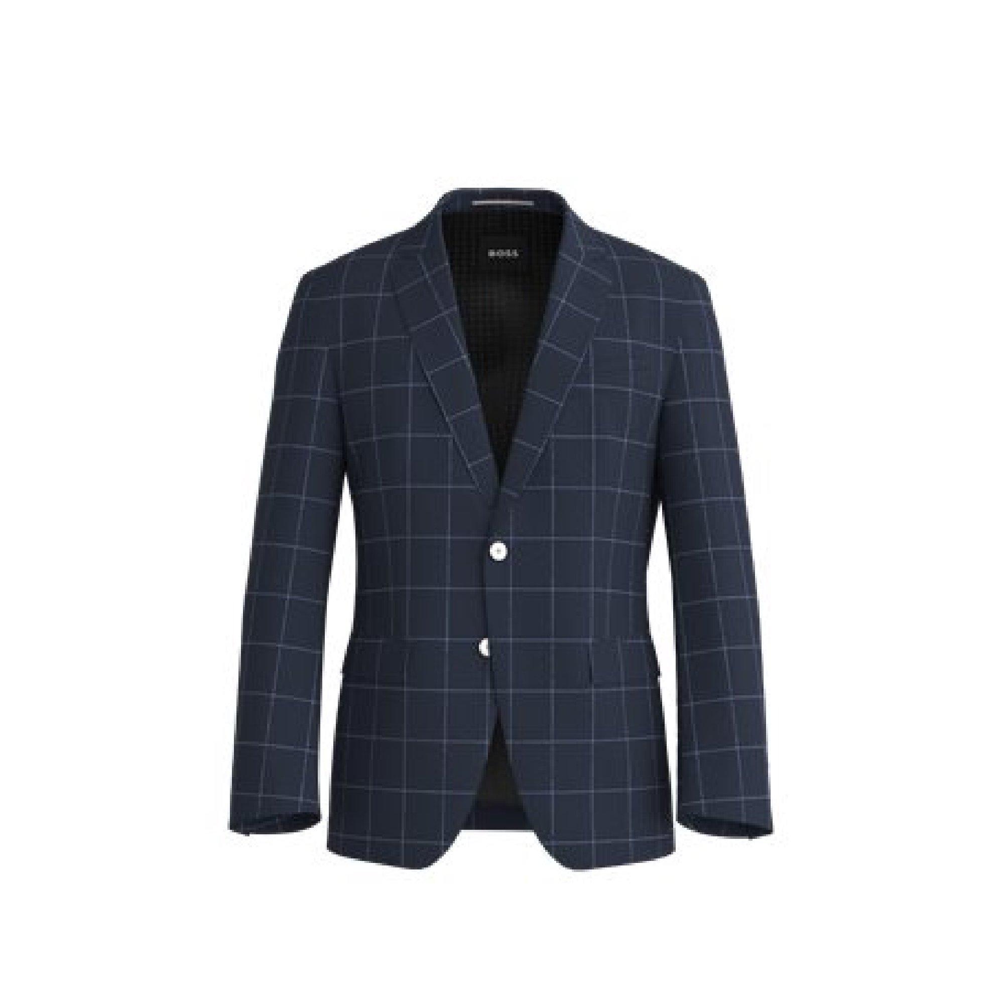 Boss Men's H Hutson Formal Jacket - Dark Blue - 36 (46)
