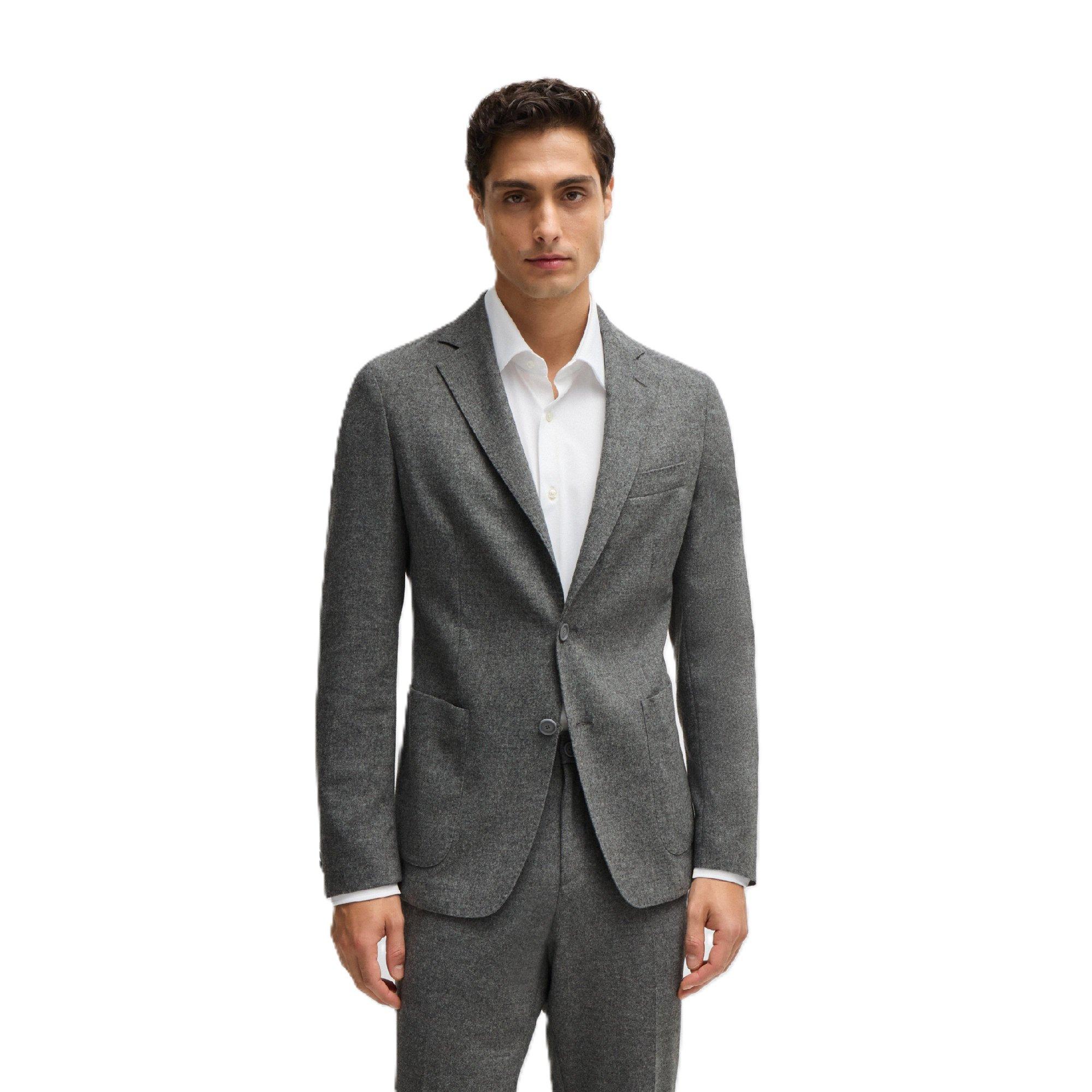 Boss Men's P Hanry Formal Jacket - Silver - 38 (48)
