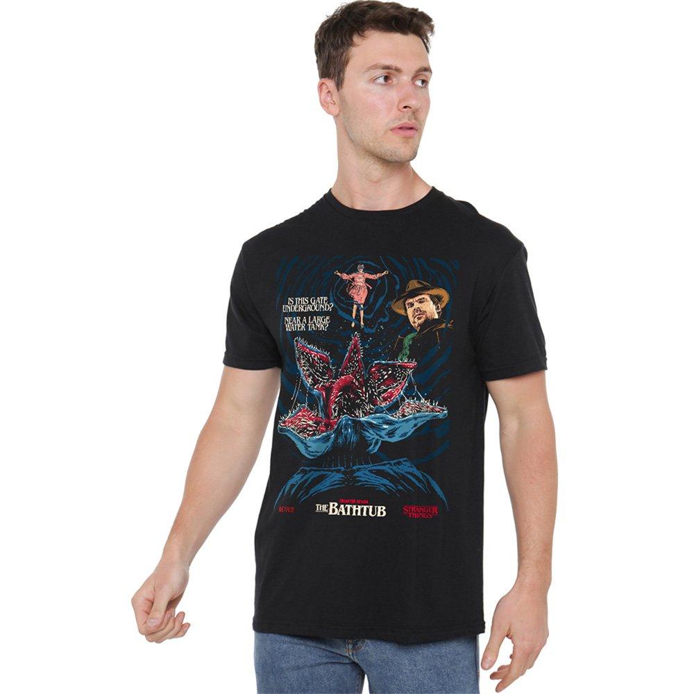 Black - Stranger Things - Stranger Things Butcher Billy S1 Ch7 T-Shirt Blac - 1