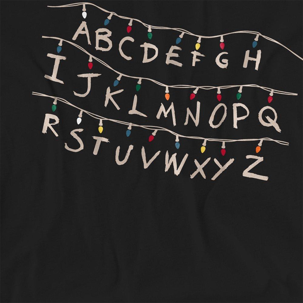 Black - Stranger Things - Stranger Things Lights T Shirt Black - 2