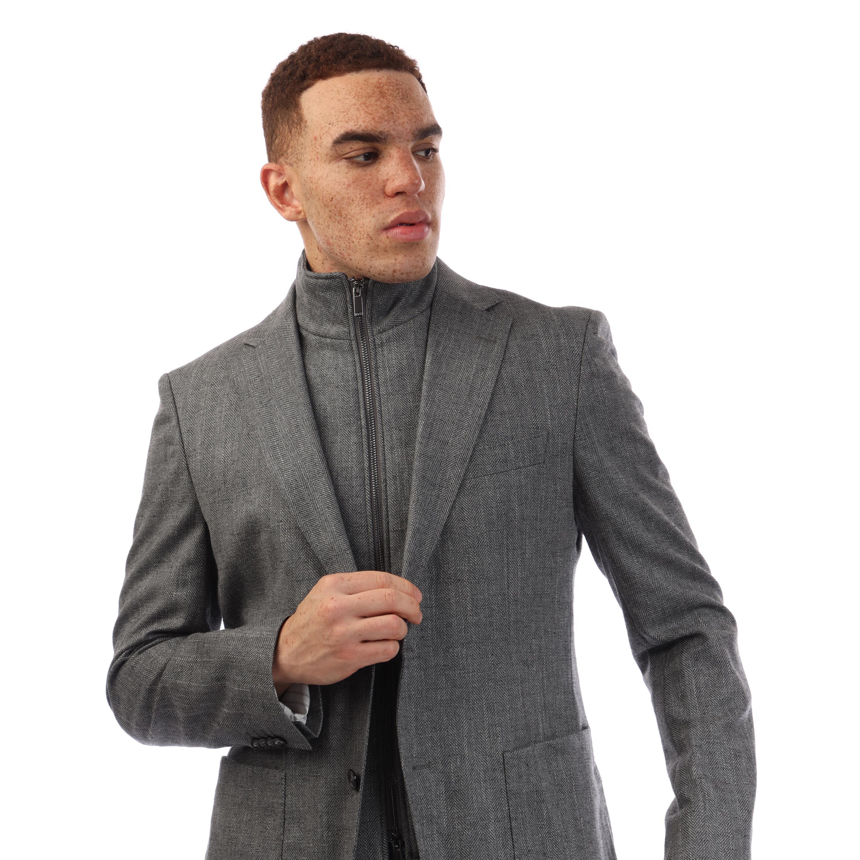 Open Grey - Boss - H-Hutson-Bib-251 10269025 01 Mens - 2