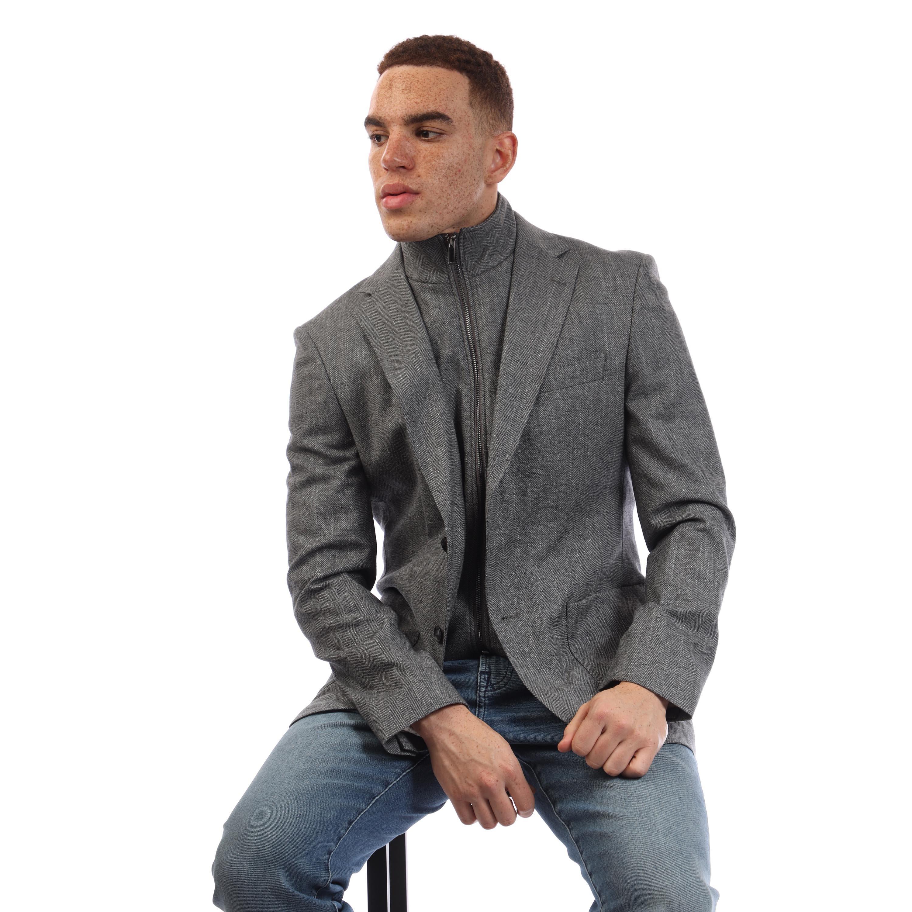 Open Grey - Boss - H-Hutson-Bib-251 10269025 01 Mens - 4