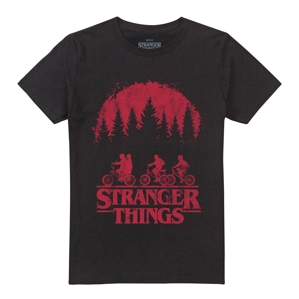 Black - Stranger Things - Stranger Things Bikes T-Shirt Black - 4