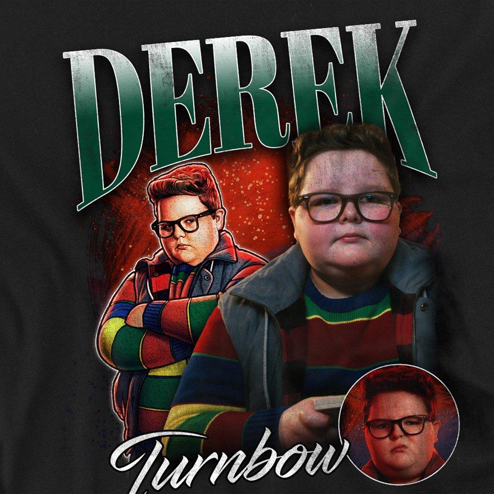 Black - Stranger Things - Stranger Things Derek Homage T-Shirt Black - 2