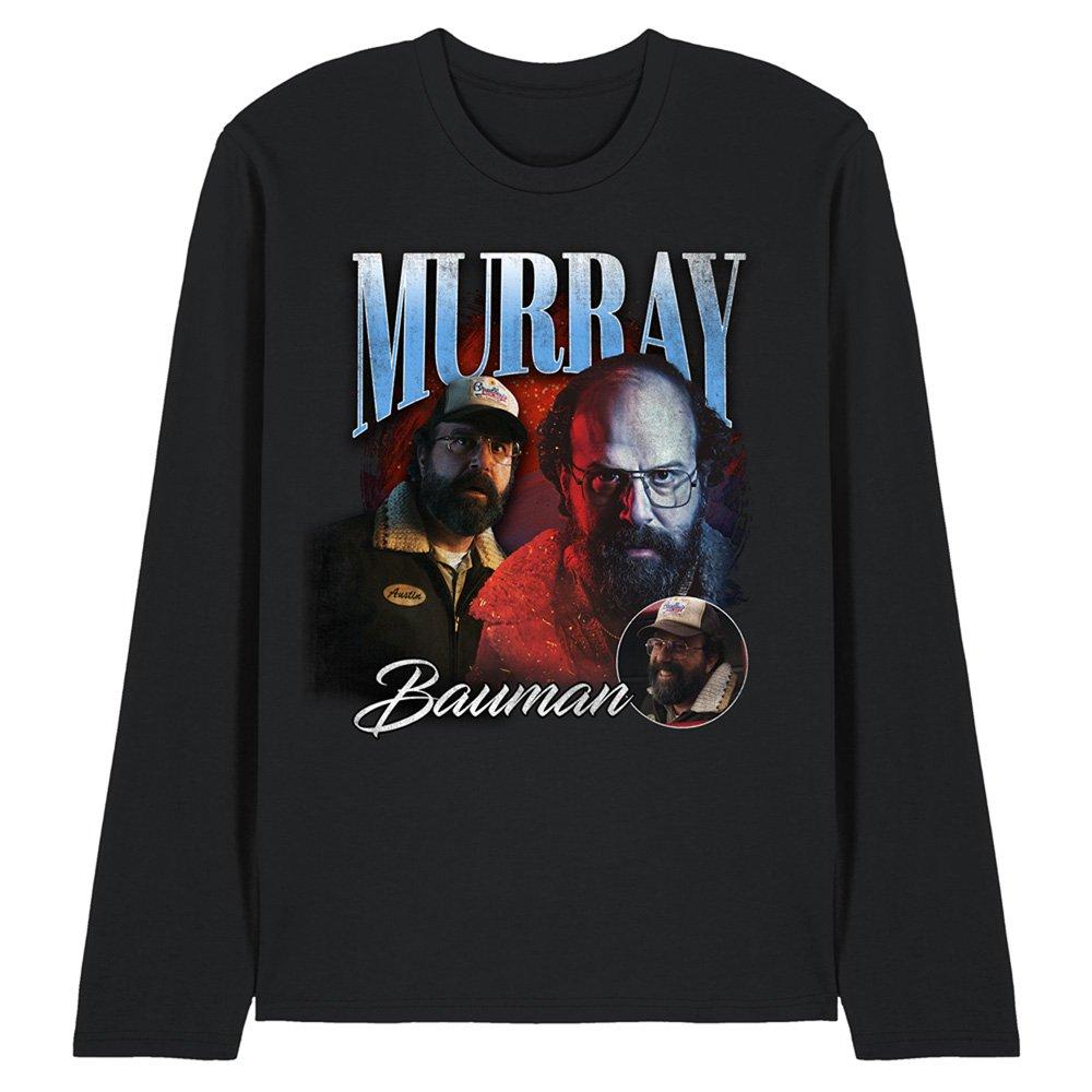 Black - Stranger Things - Stranger Things Murray Homage Long Sleeve T-Shirt - 1