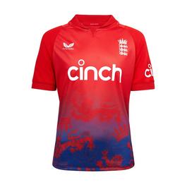 Castore England Cricket T20 Shirt 2023 2024 Juniors
