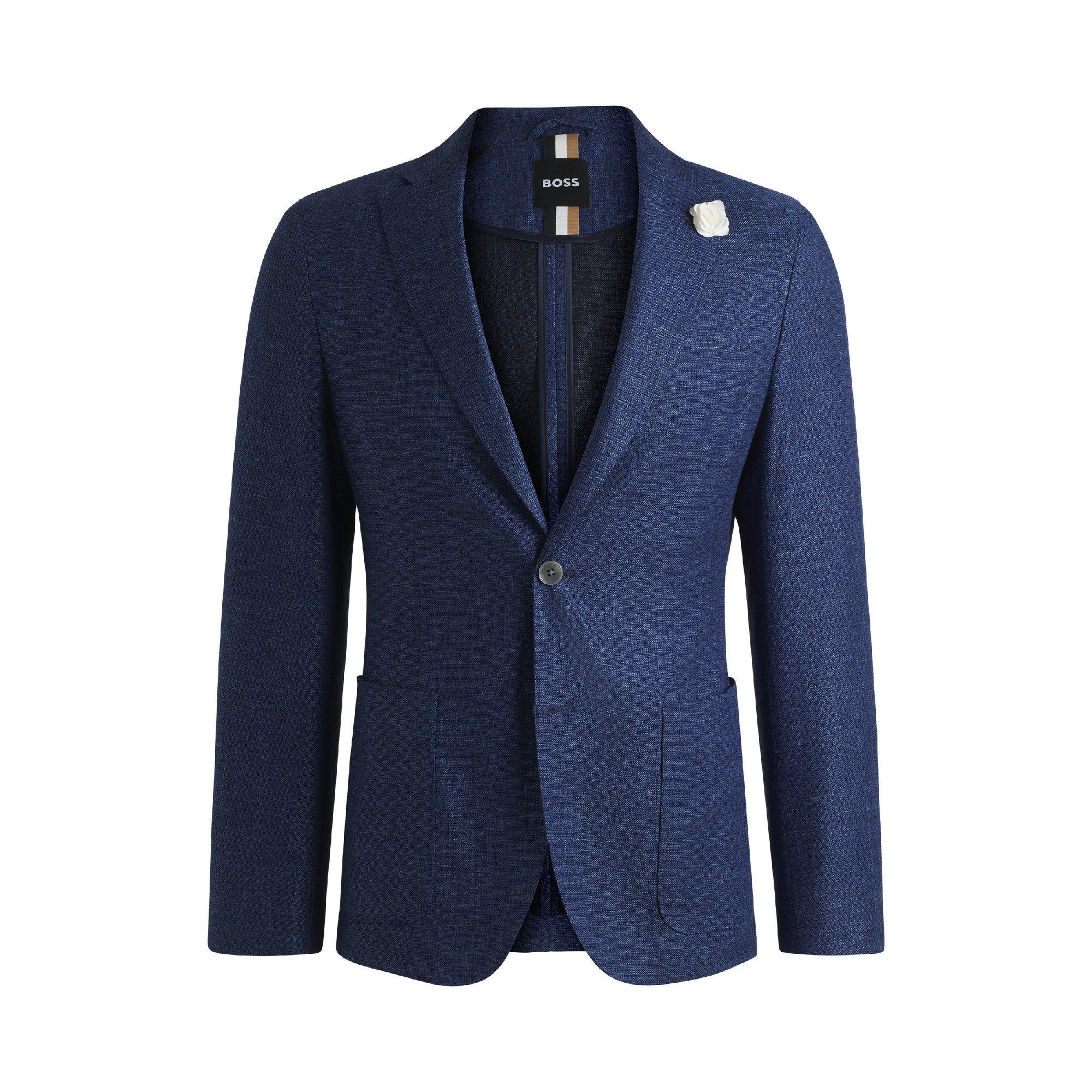 Boss Men's C Hanry Formal Jacket - Dark Blue - 34 (44)