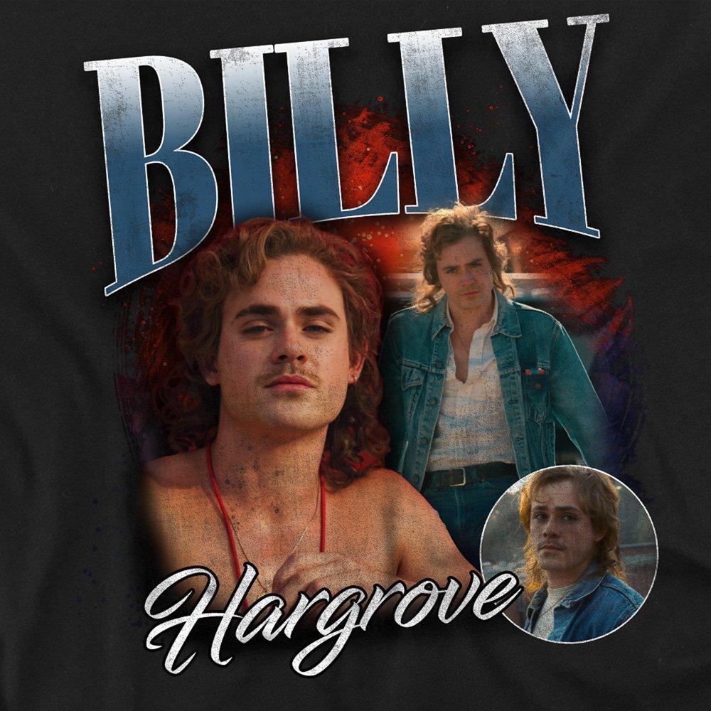 Black - Stranger Things - Stranger Things Billy Homage Long Sleeve T-Shirt - 2