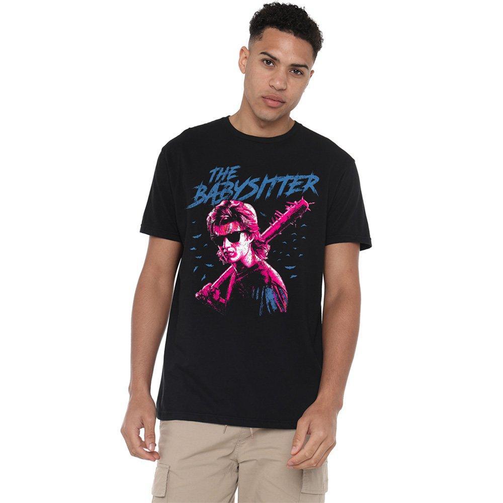 Stranger Things Stranger Things The Babysitter T-Shirt Black