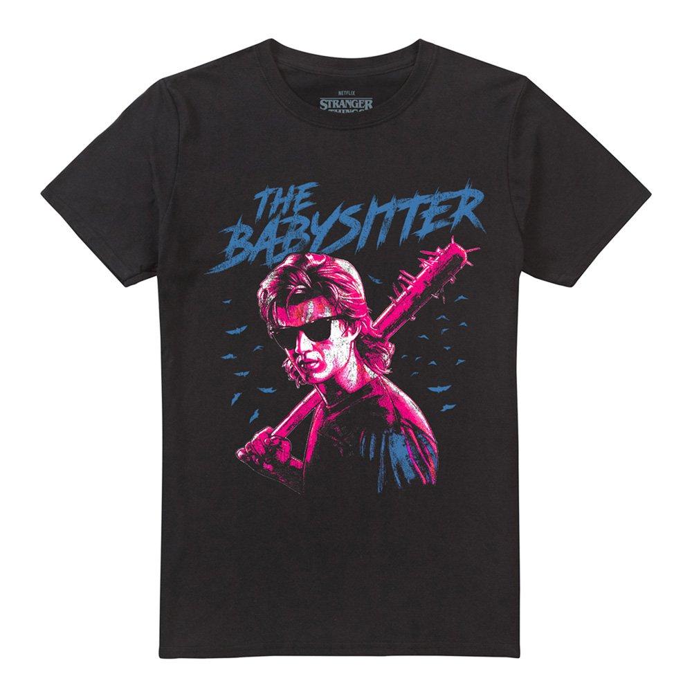 Black - Stranger Things - Stranger Things The Babysitter T-Shirt Black - 4