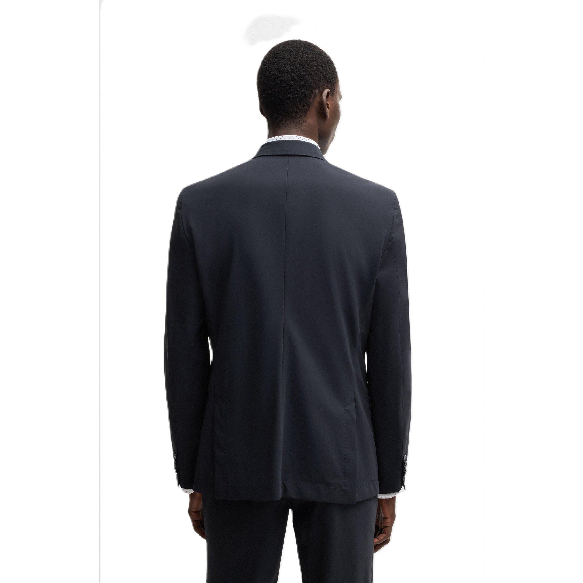 Dark Blue - Boss - Huge Junior Formal Jacket - 2