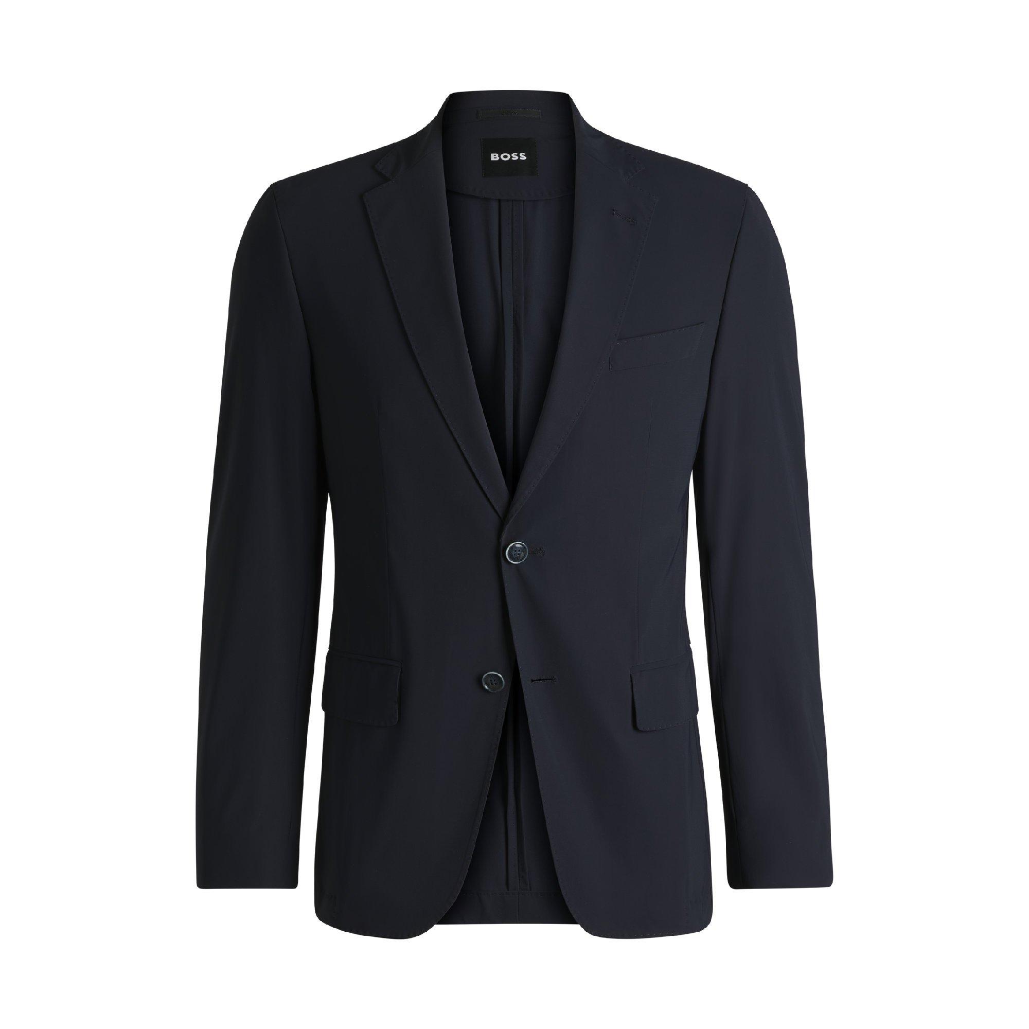 Dark Blue - Boss - Huge Junior Formal Jacket - 4