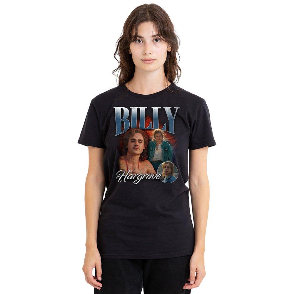 Black - Stranger Things - Stranger Things Billy Homage T Shirt Black - 1