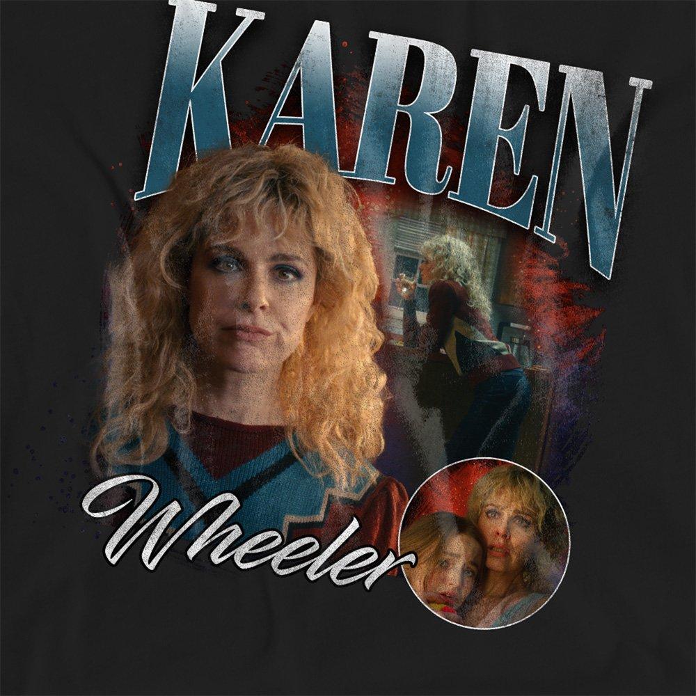 Black - Stranger Things - Stranger Things Karen Homage T Shirt Black - 2