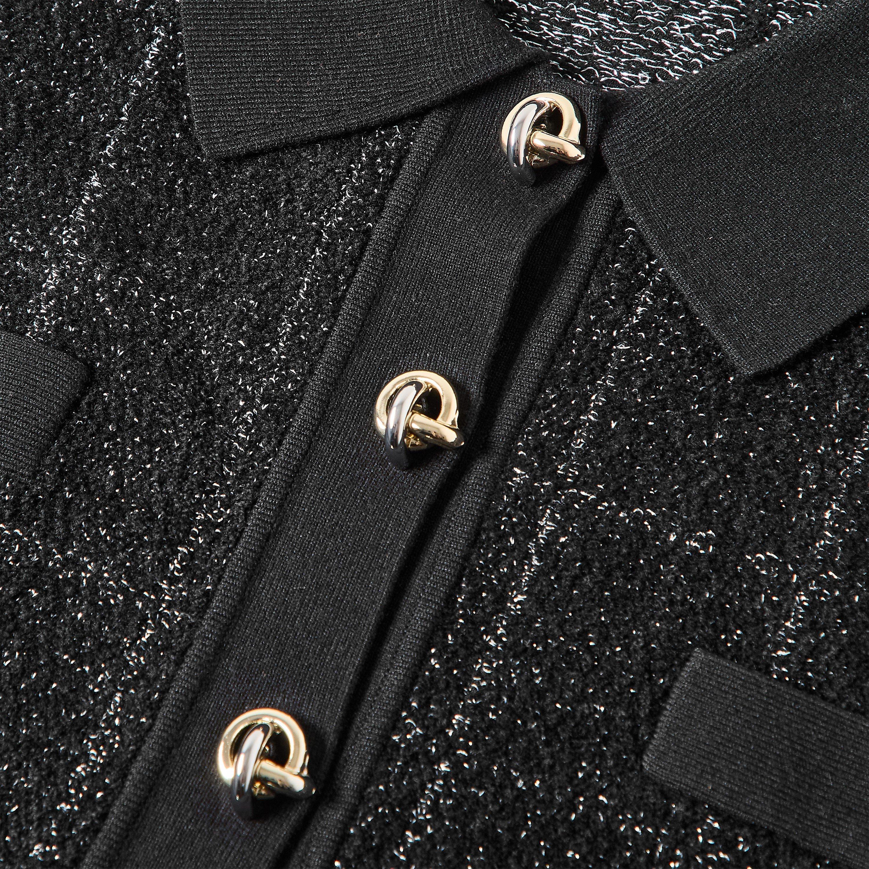 Black - Boss - Women's Fironia Knitted Top - 3