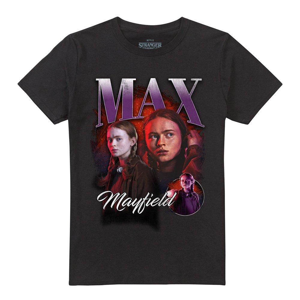 Black - Stranger Things - Stranger Things Max Homage T-Shirt Black - 4