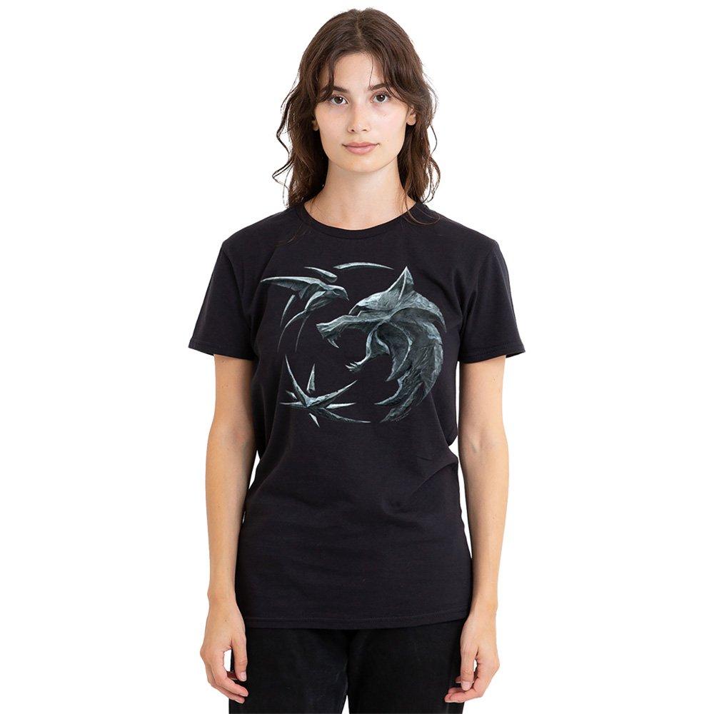 Black - The Witcher - The Witcher Destiny Crest T Shirt Black - 1