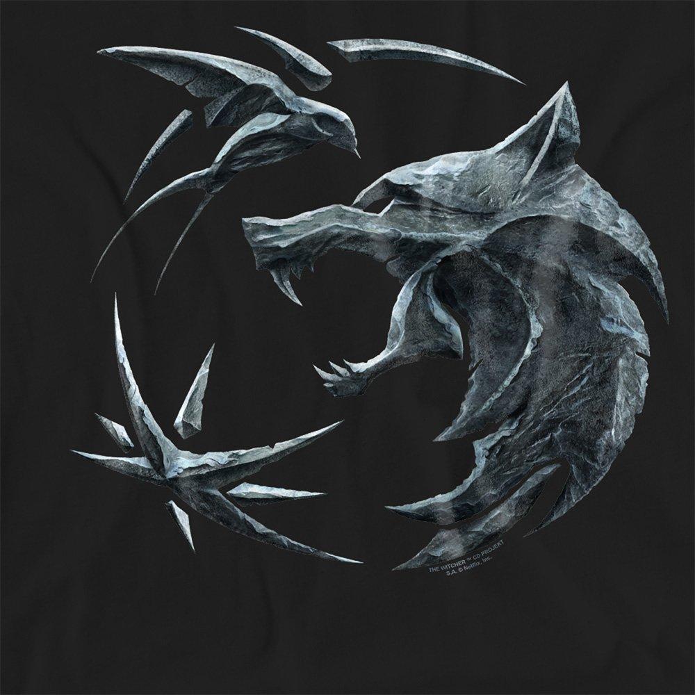 Black - The Witcher - The Witcher Destiny Crest T Shirt Black - 2