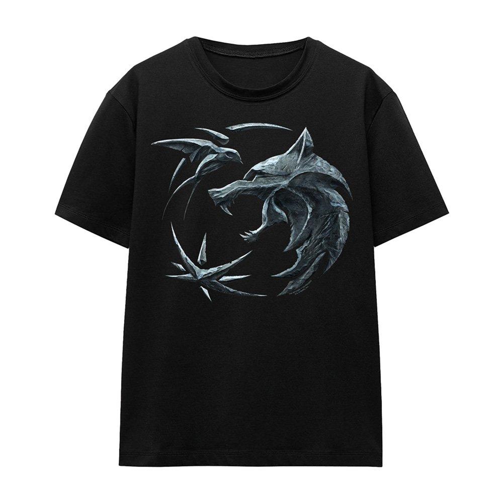 Black - The Witcher - The Witcher Destiny Crest T Shirt Black - 4