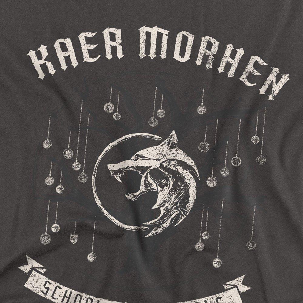 Grey - The Witcher - The Witcher Kaer Morhen Medallion Tree Long Sleeve - 2