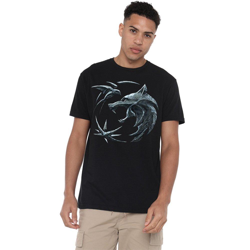 Black - The Witcher - The Witcher Destiny Crest T-Shirt Black - 1