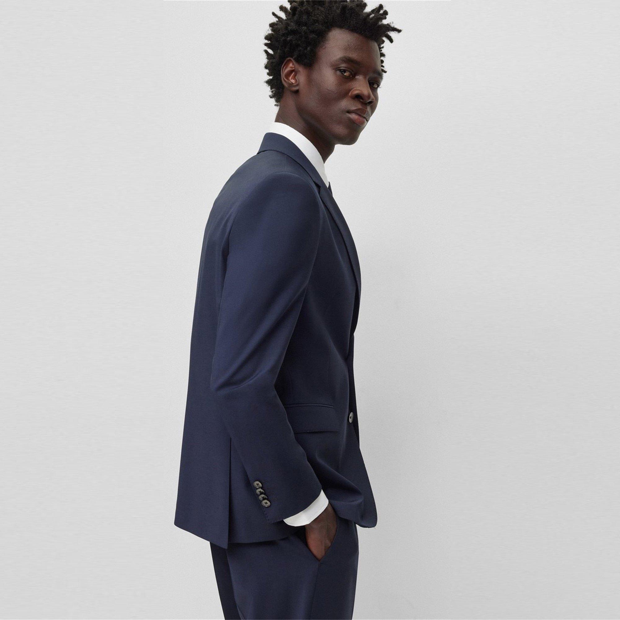 Dark Blue - Boss - H-Jasper-Mm-C-224 10245447 01 Mens - 4