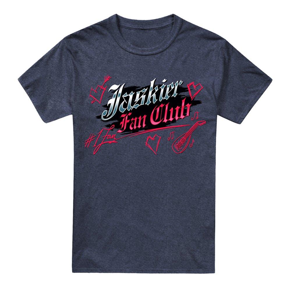 Navy - The Witcher - The Witcher Jaskier Fan Club T Shirt Navy - 4
