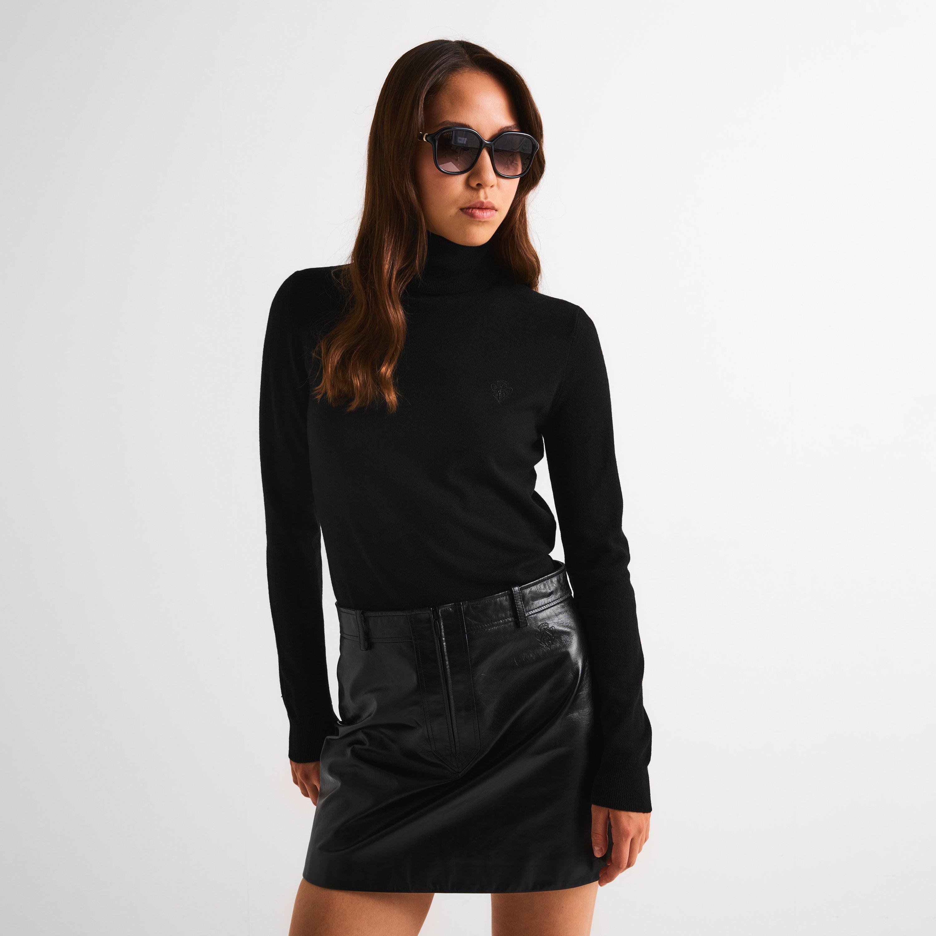 Black - Gucci - Women's Turtle Neck Jumper - 3