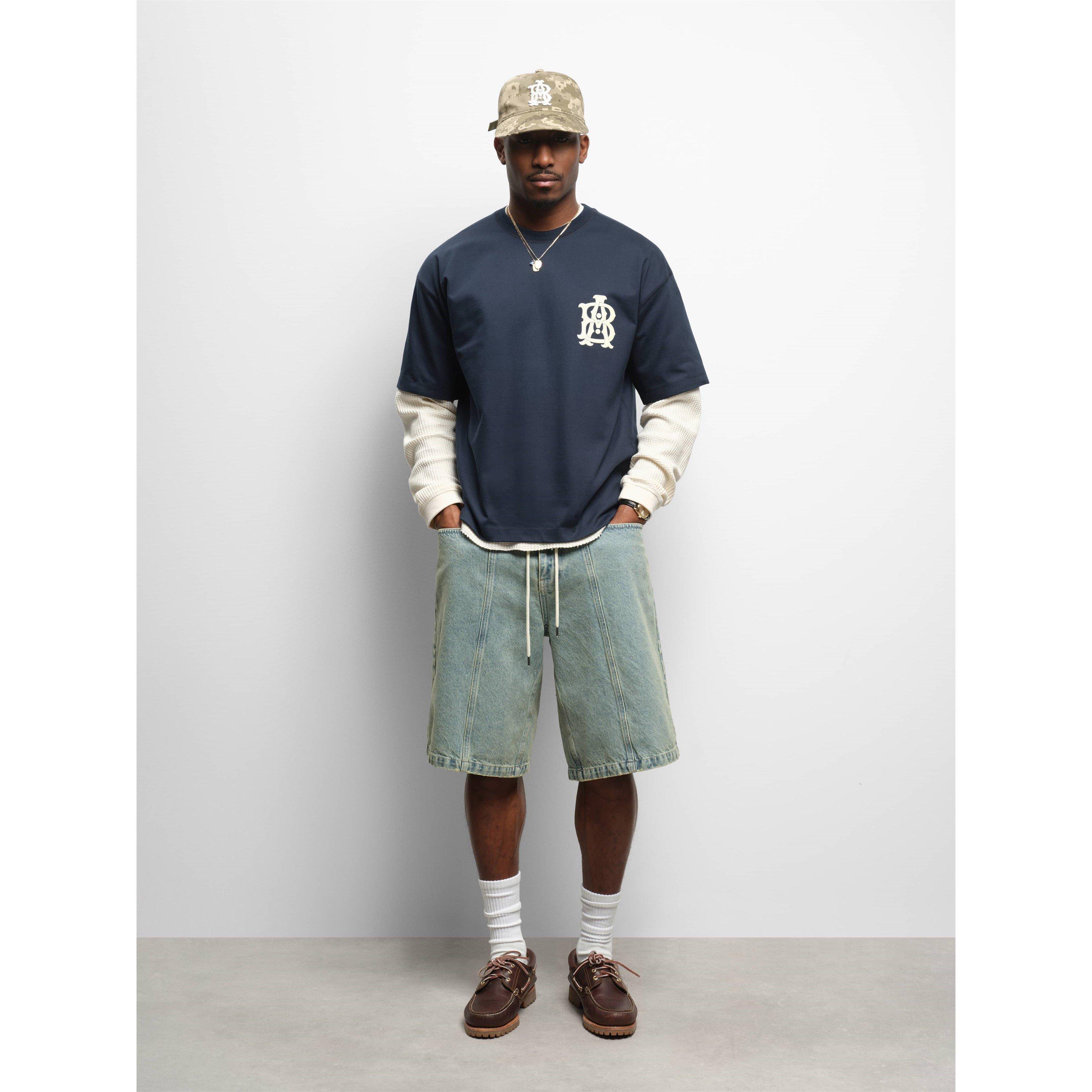 Murky Wash - about:blank - Men's Denim Shorts - 2