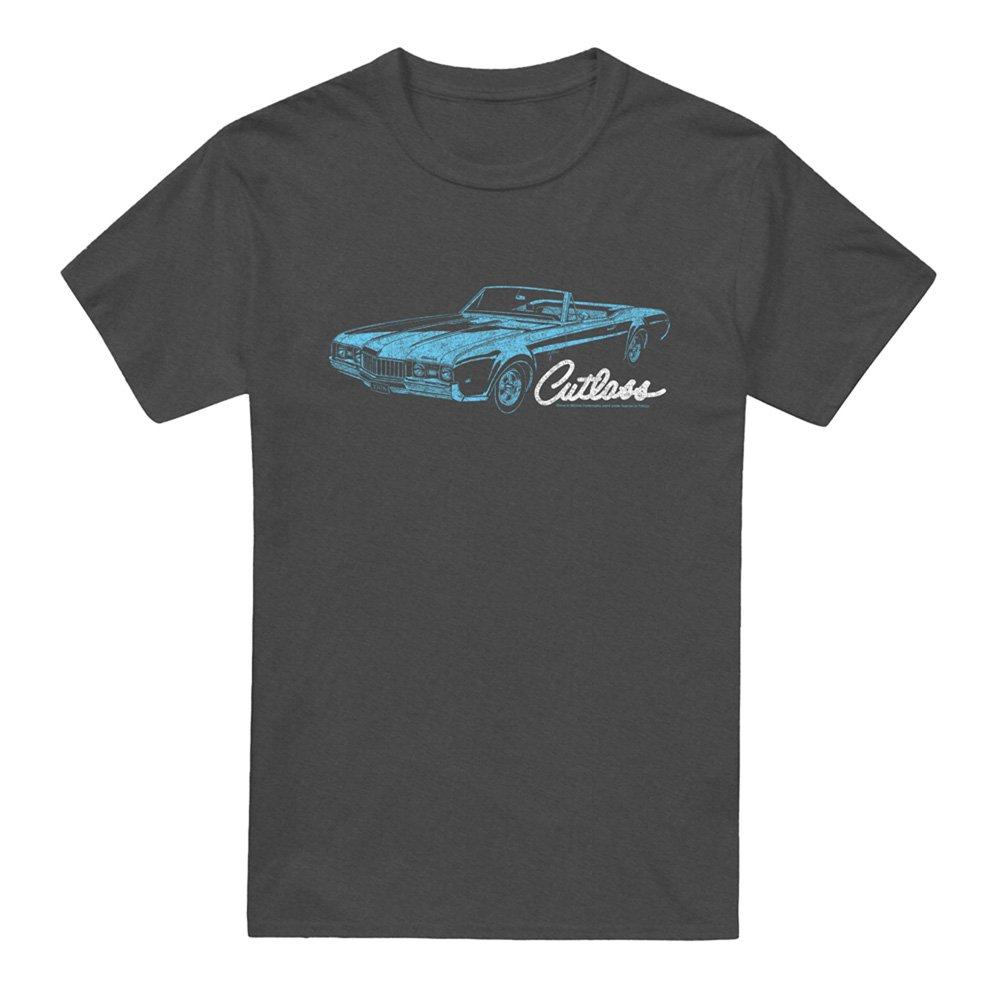 Grey - Other - Oldsmobile 68 Cutlass T-Shirt Charcoal - 4