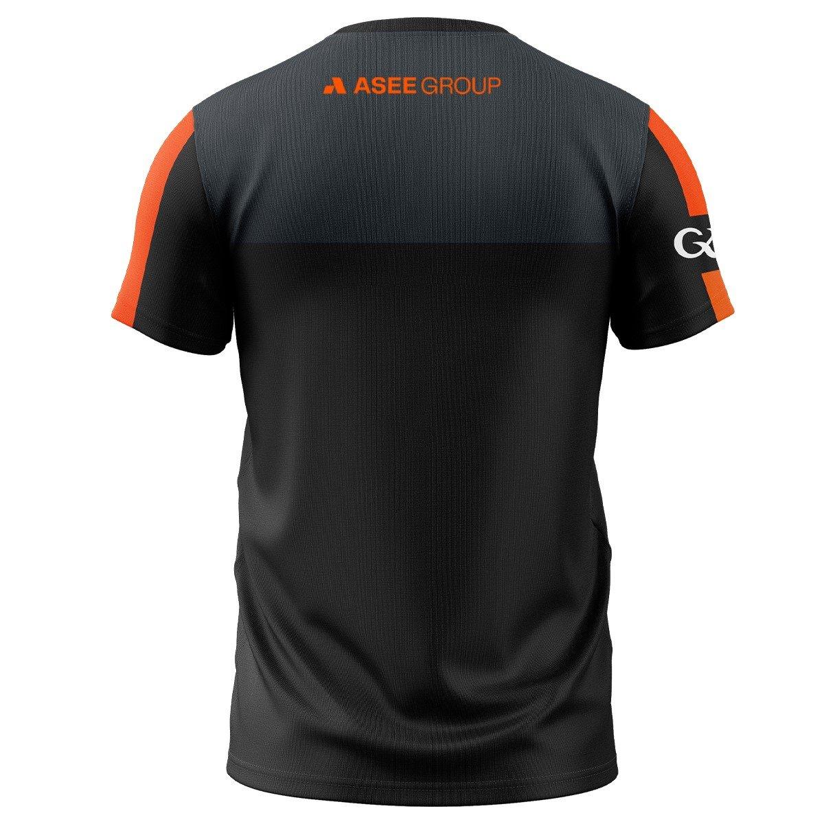 Charcoal/Black - McKeever Sports - McKeever Armagh Edge T-Shirt Senior - 2