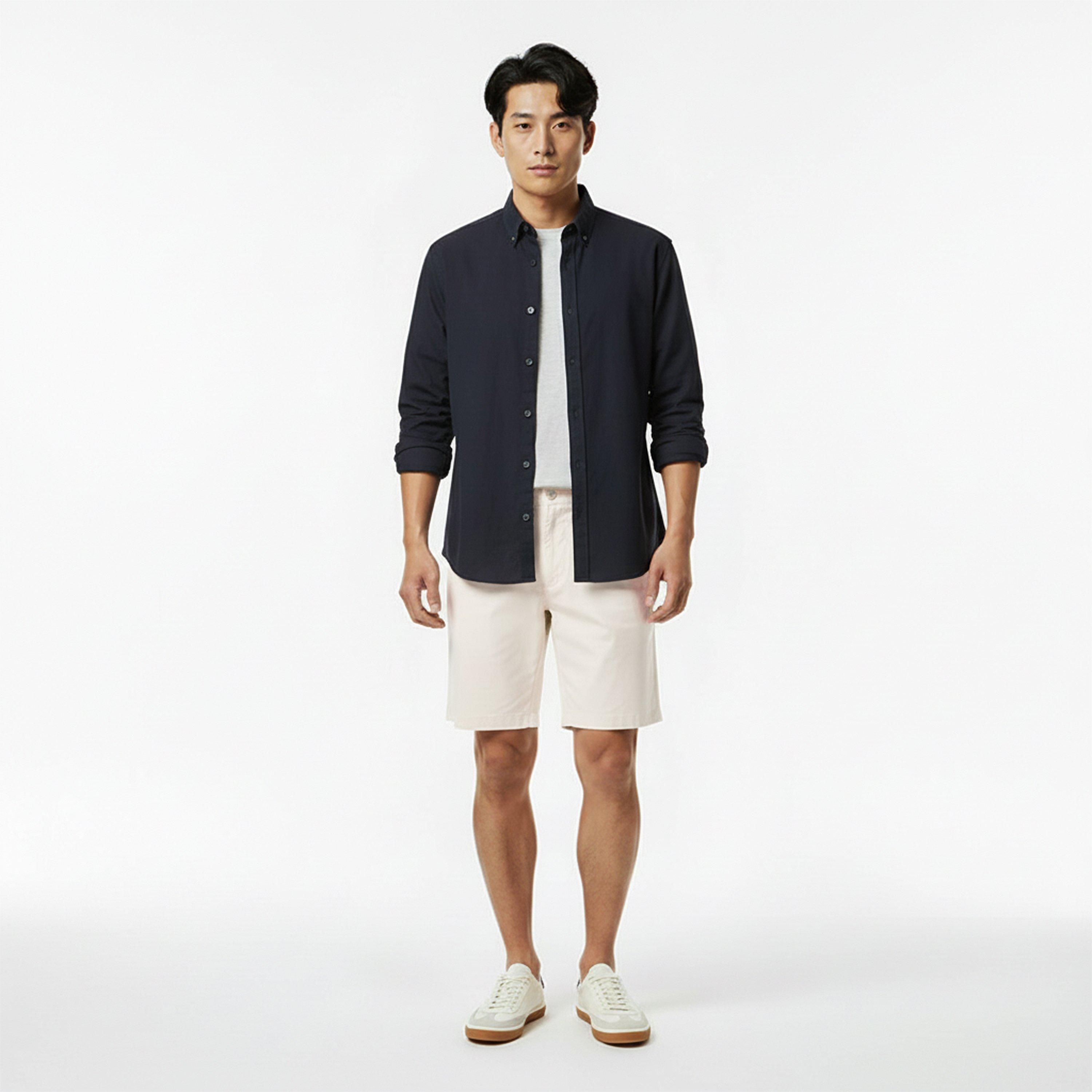 Open White 118 - Boss - Men's Chino Shorts - 5