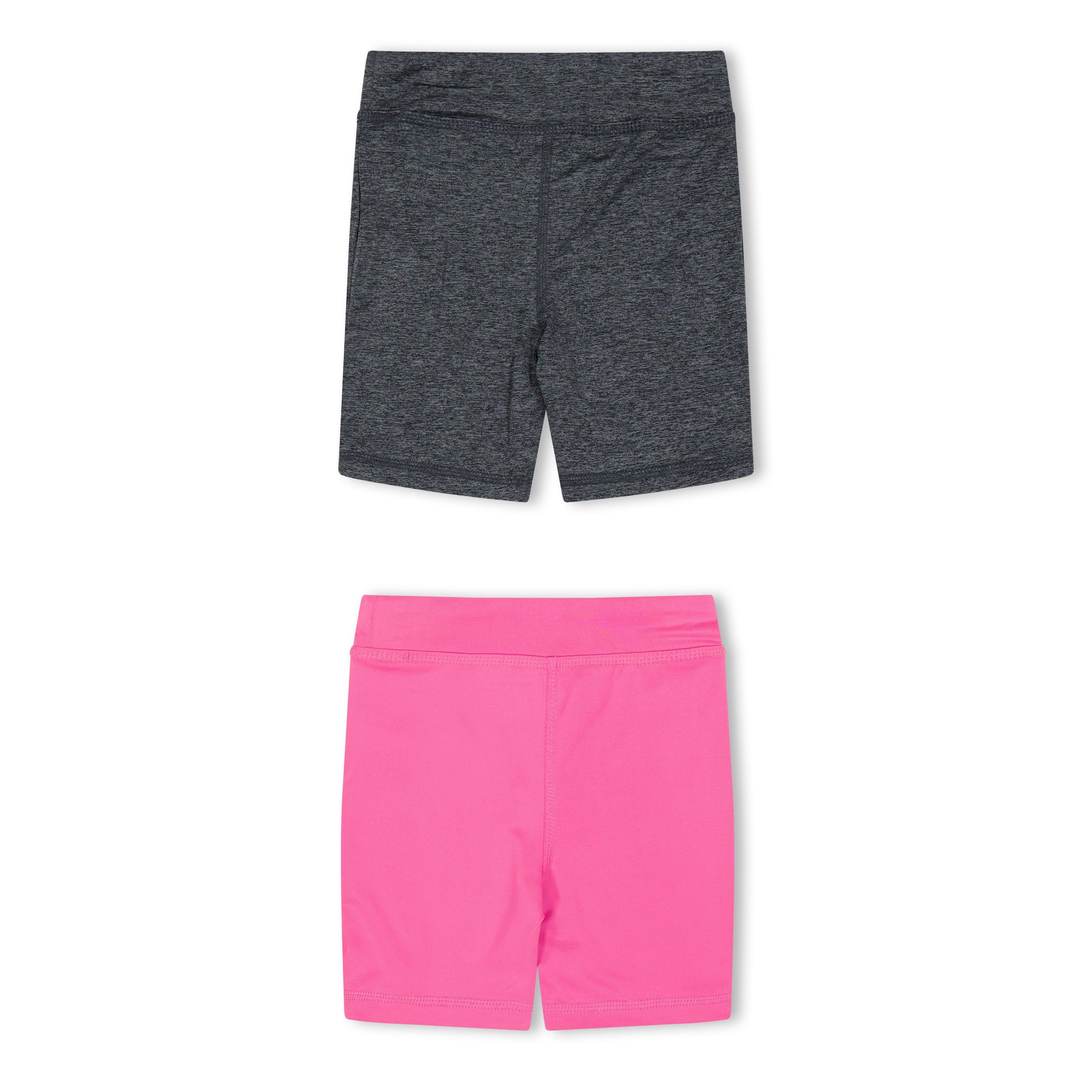 Reebok  Kids' Jersey Jogger Shorts - Sugar Plum - 4-5 Yrs