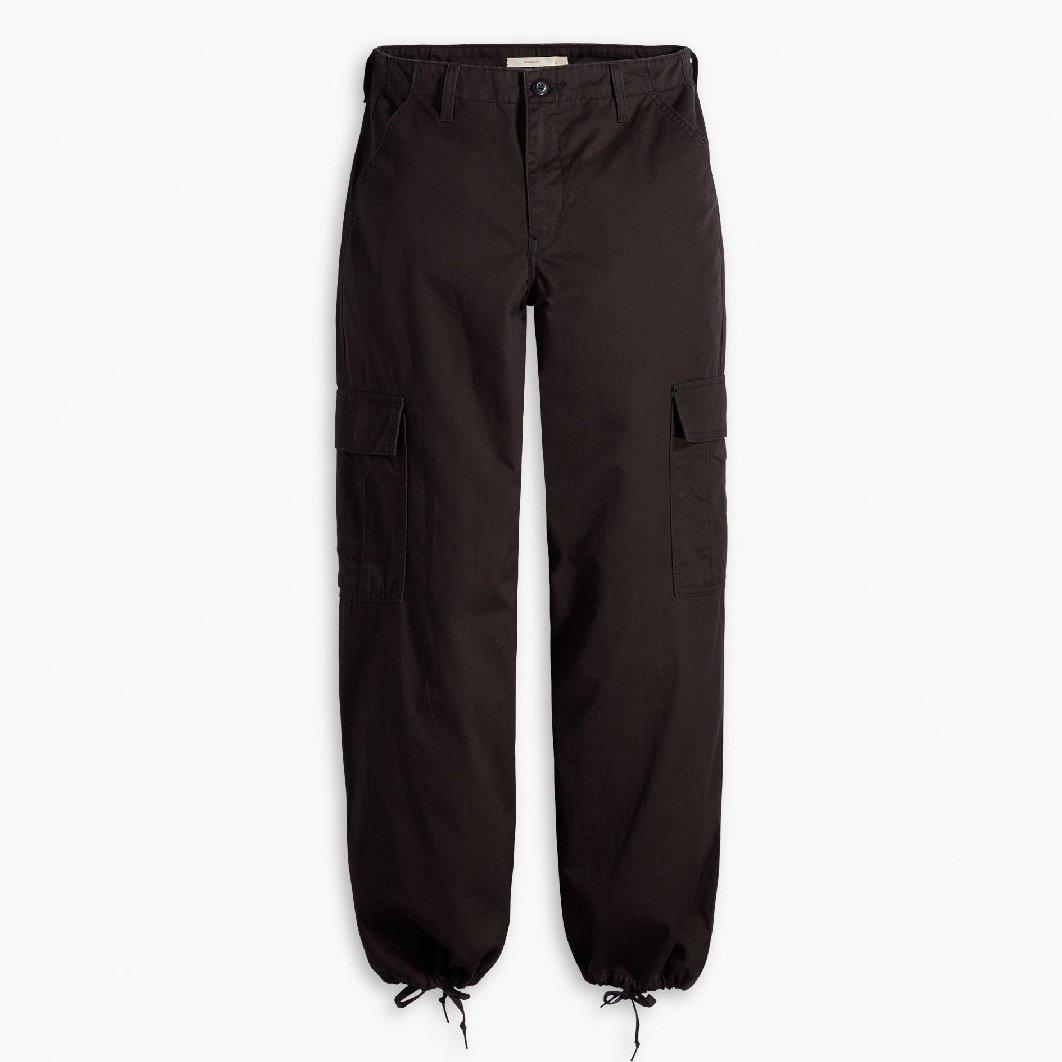 Levis Women's Baggy Cargo Jeans - Meteorite - 26 L32