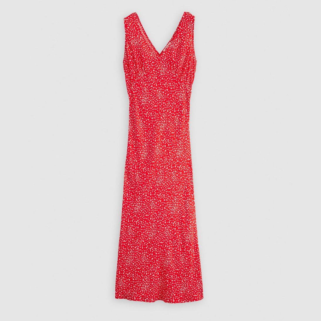 Levis Women's Atalia Slip Skirt - High Risk Red - 14 (L)