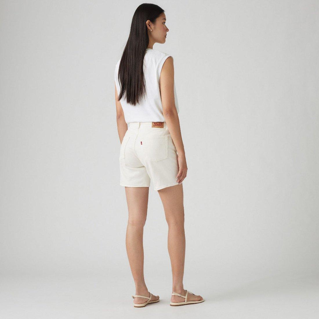 Disco Nights - Levis - Women's Mid Thigh Denim Shorts - 3
