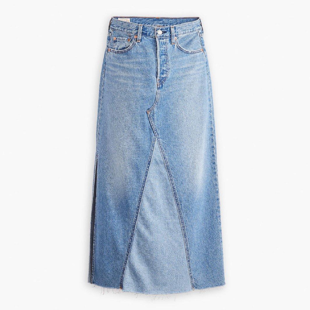 Levis Women's Iconic Long Denim Skirt - Own It - 28 L32