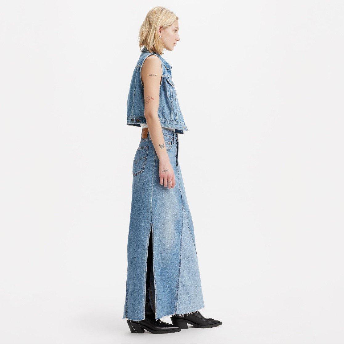 Own It - Levis - Levis Iconic Long Skirt W/Slit Own I - 4