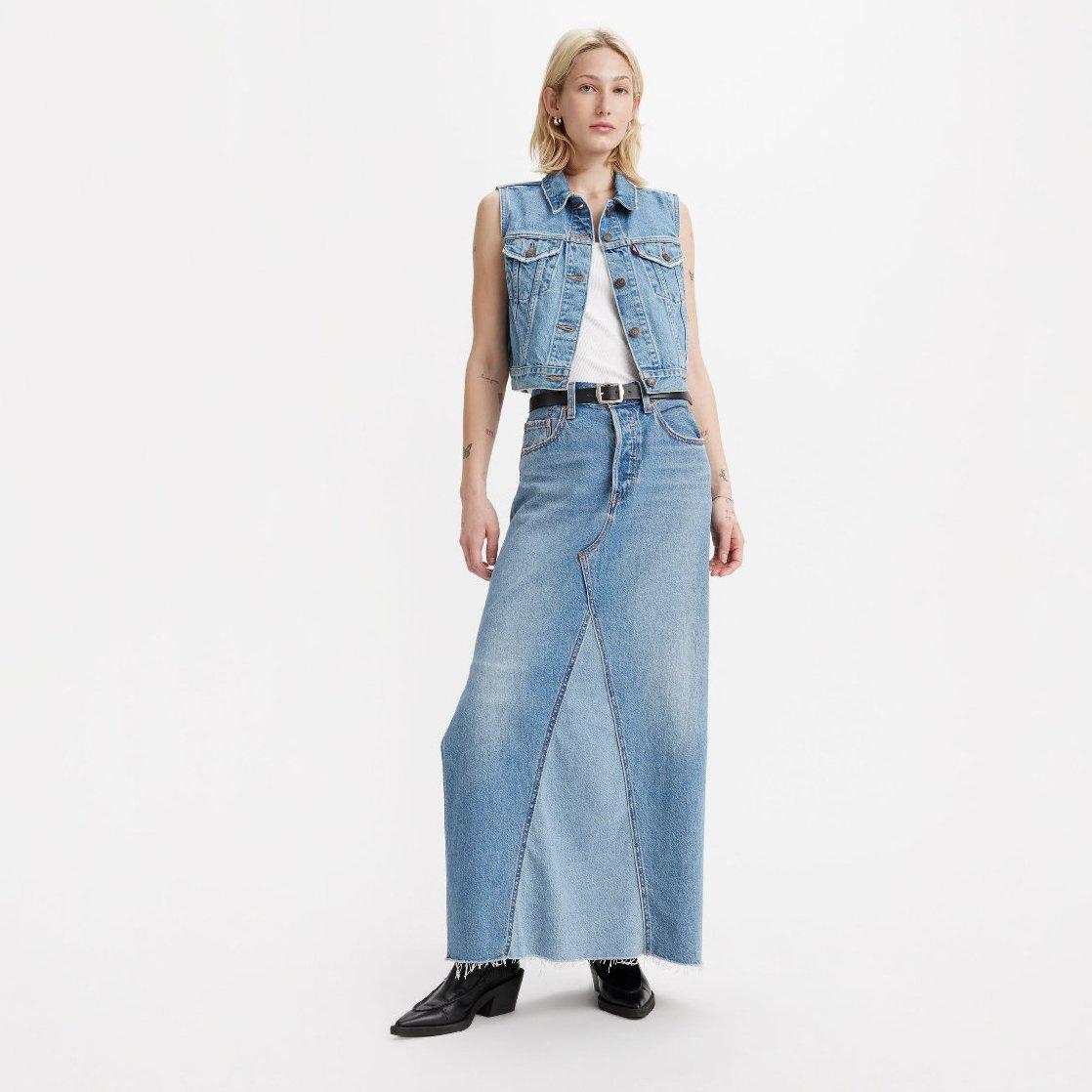 Own It - Levis - Levis Iconic Long Skirt W/Slit Own I - 6