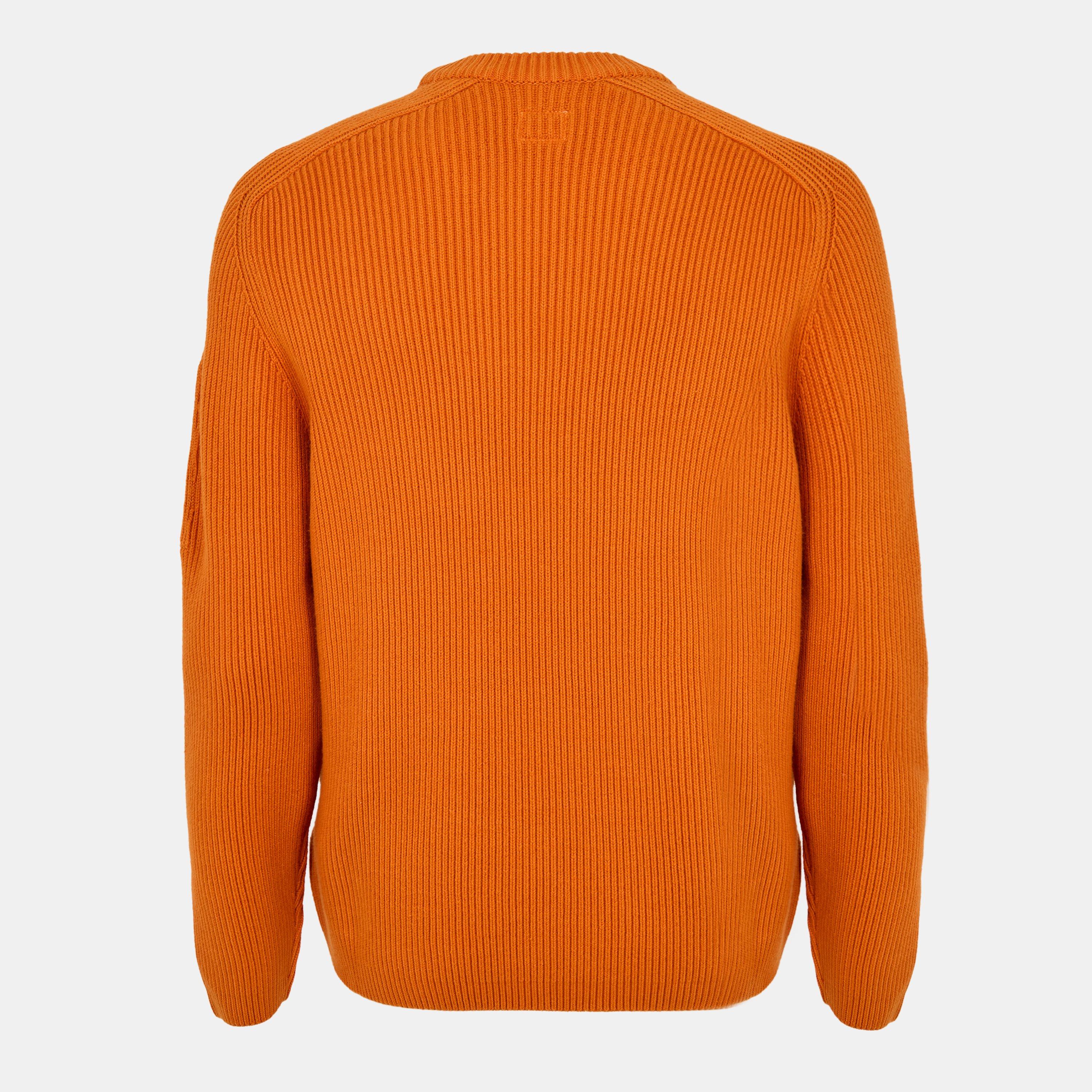 Russ Orange 434 - CP Company - CP Ribbed Lens Knit Sn61 - 2