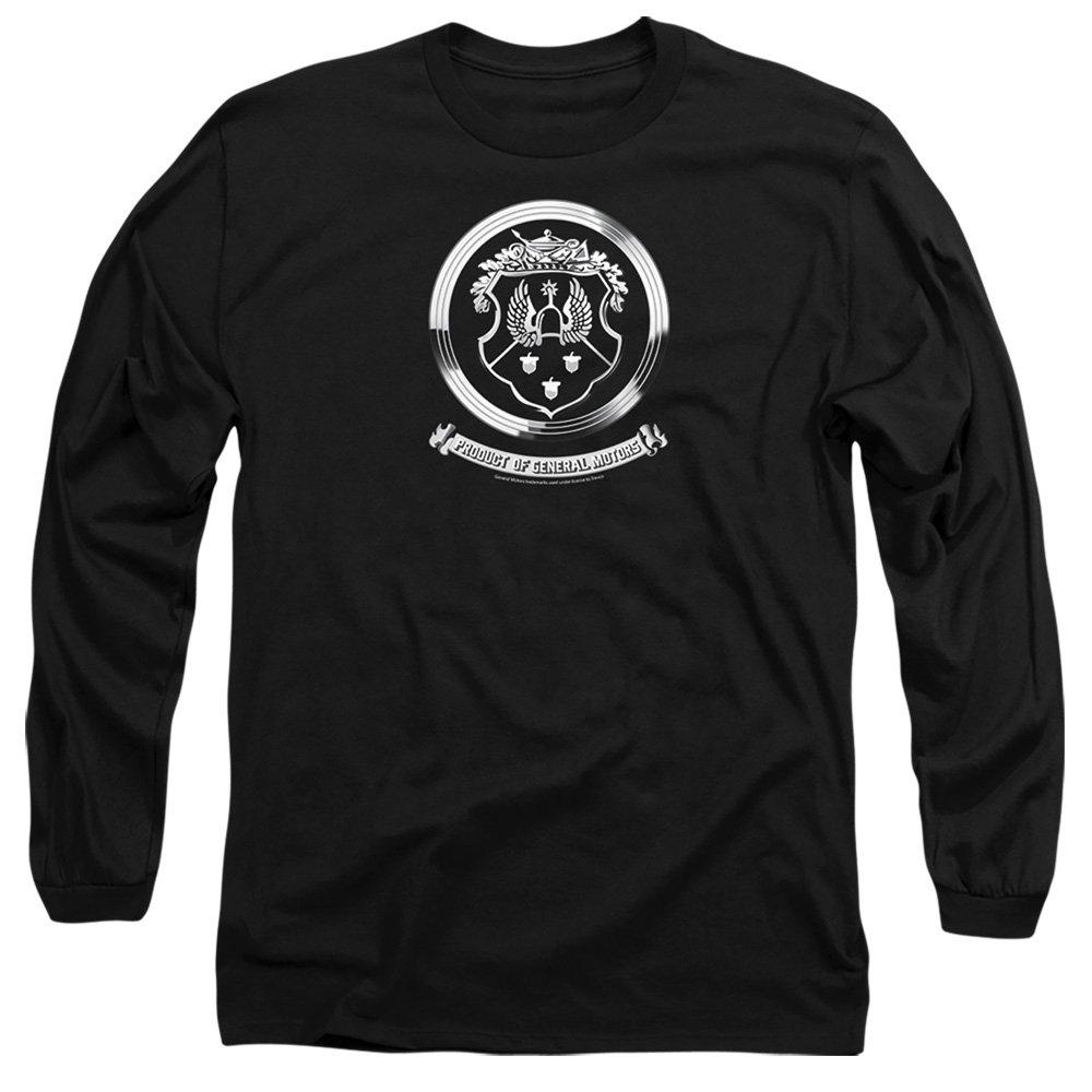 Black - Other - Oldsmobile 1930S Crest Emblem Long Sleeve T-Shirt - 1