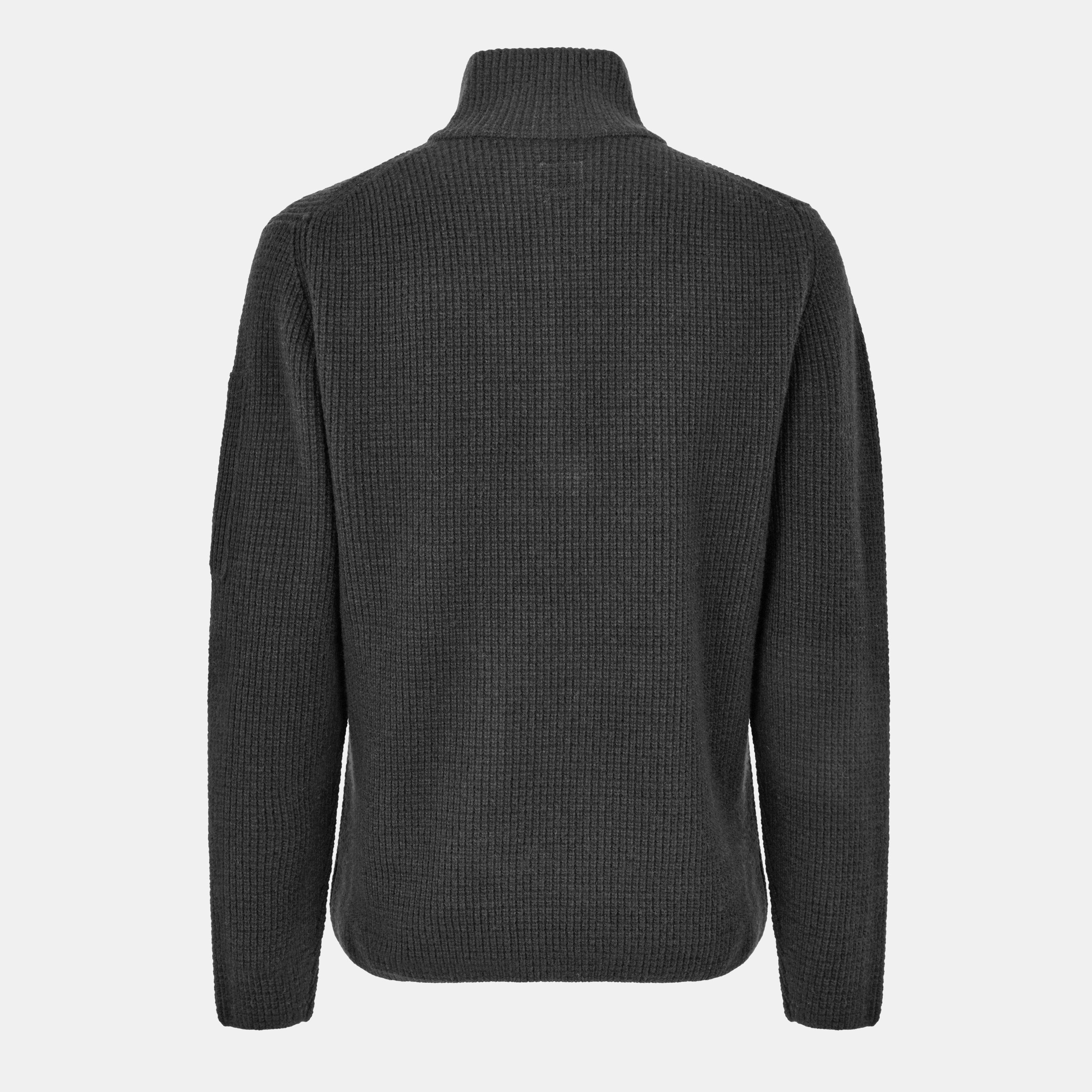 Dark Shadow 978 - CP Company - CP quarter Zip Lens Knit Sn61 - 2