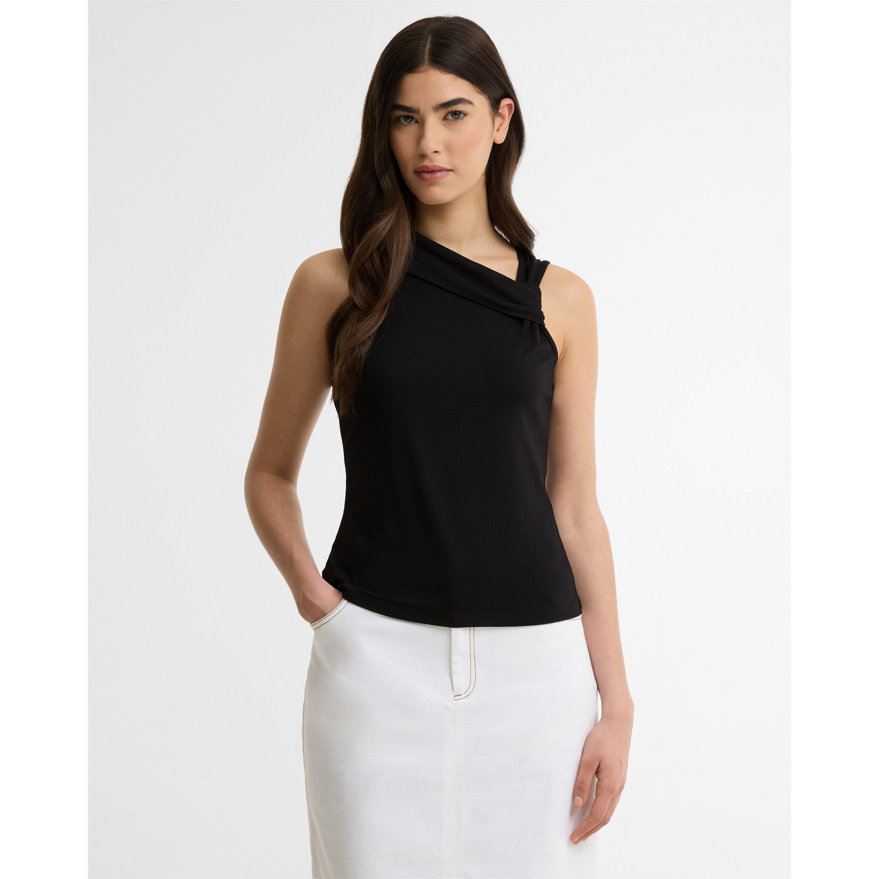 Black - Barbour International - Women's Cut Out Top - 2