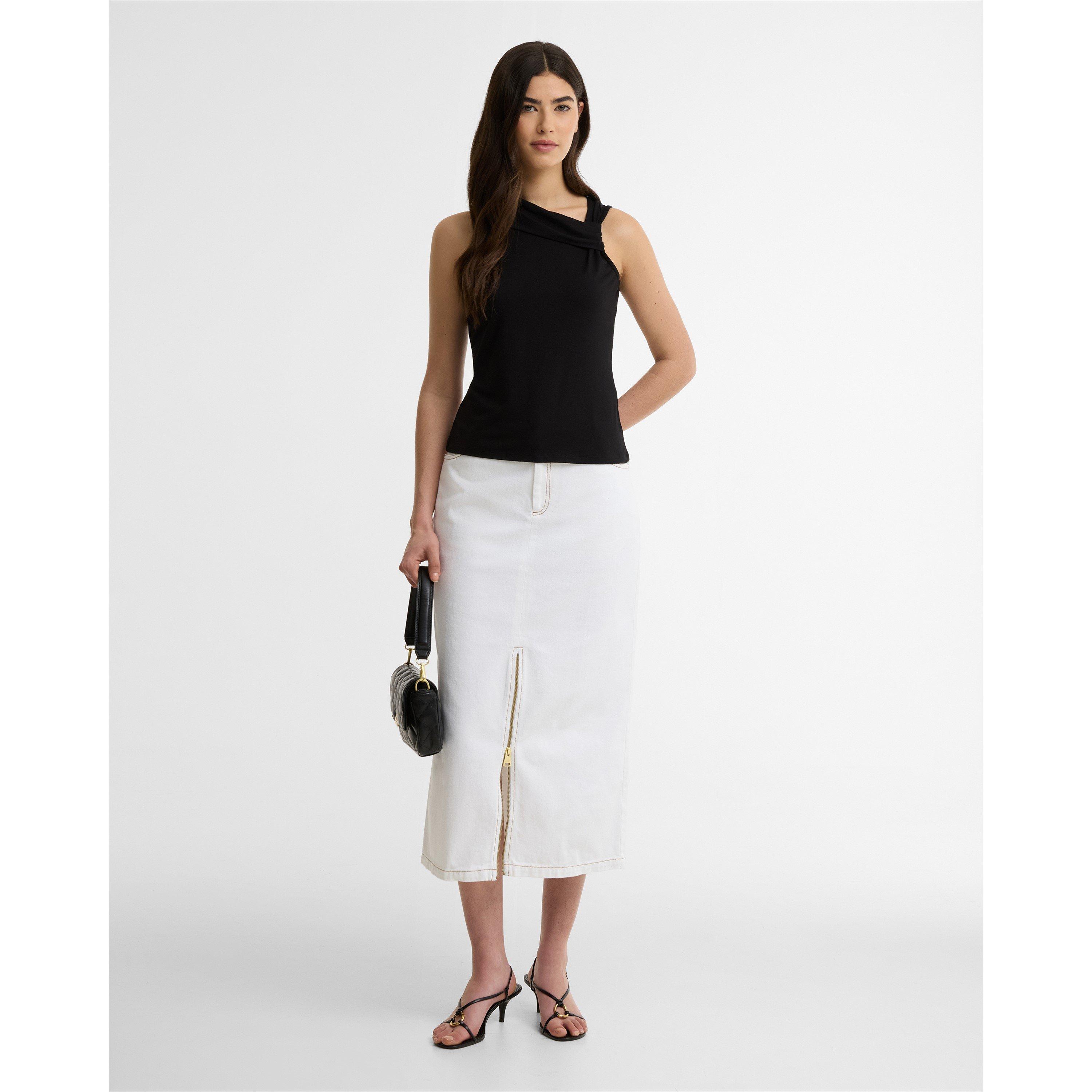 Black - Barbour International - Women's Cut Out Top - 5